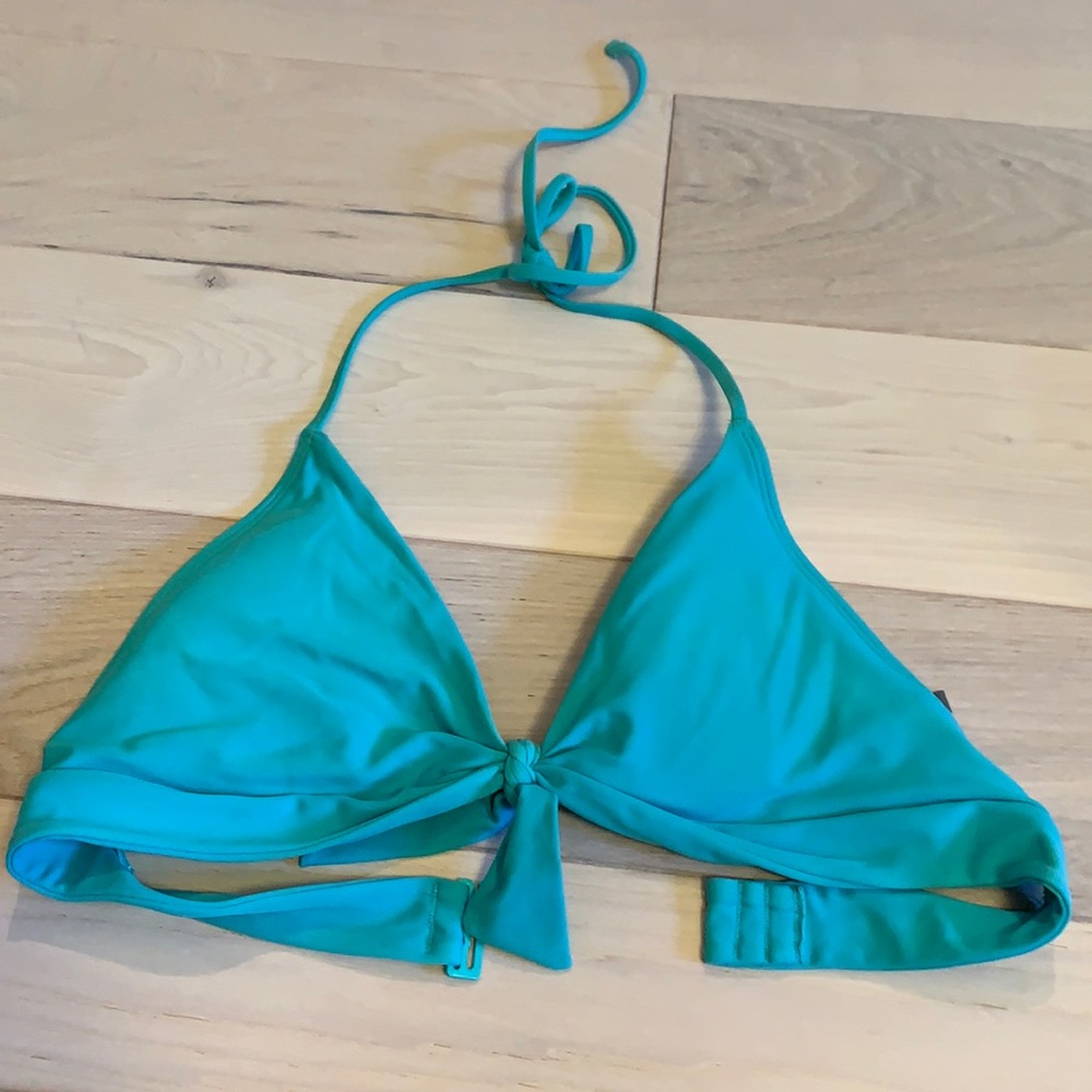 Aerie Turquoise Blue Bikini Top